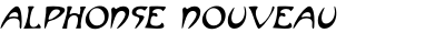 Alphonse Nouveau Oblique